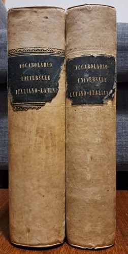 Bazzarini vocabolario latino - vocabolario,