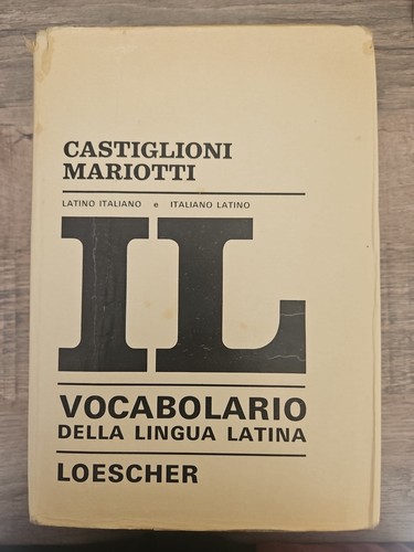 Vocabolario latino - latino, "il"