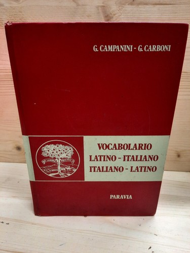 Vocabolario latino campanini - vocabolario,