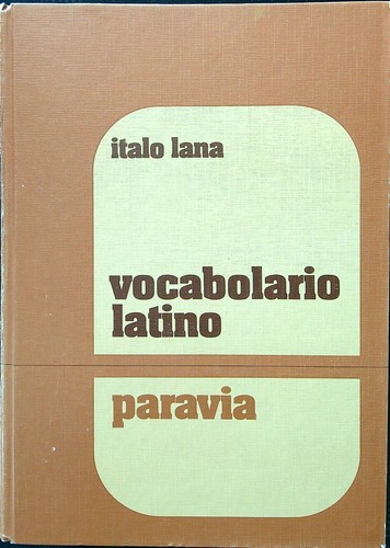 Vocabolario latino lana italo - vocabolario,