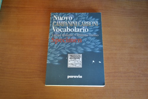 Nuovo vocabolario latino - nuovo,