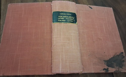 Vocabolario latino italiano - vocabolario,