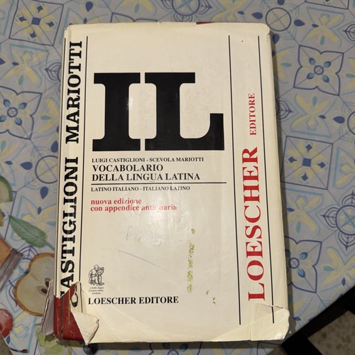 Vocabolario latino - vocabolario,