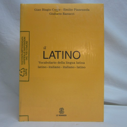 Latino vocabolario della - il,