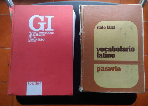 Vocabolario latino - latino, e