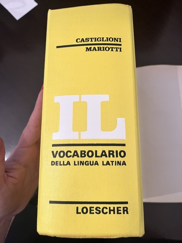 Loescher vocabolario - loescher, il