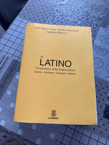 Latino vocabolario della - il,