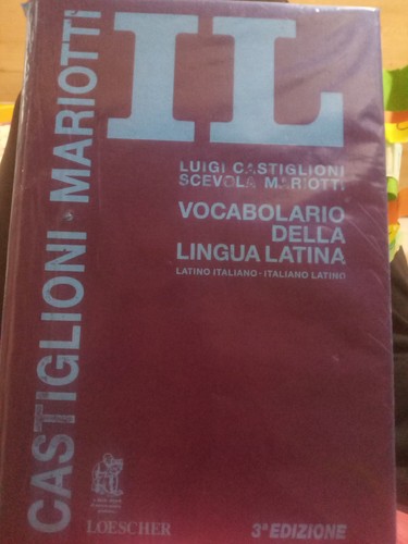 Vocabolario lingua latina - latina,