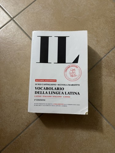 Loescher vocabolario - loescher,